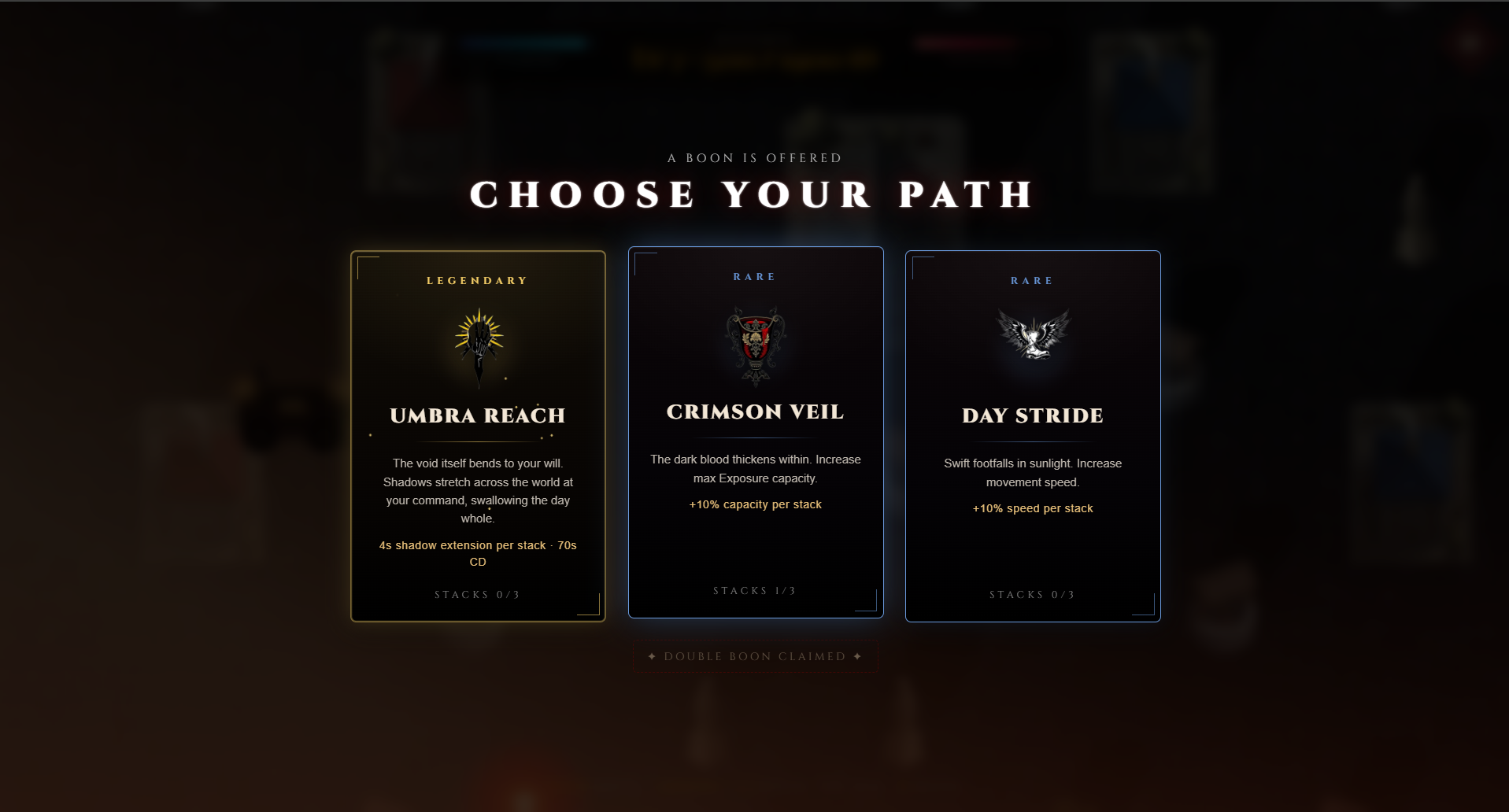 Choose Your Boon